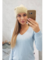 Women's cap Ingrid K371 (Smėlio spalva)