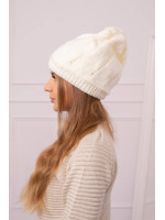 Women's cap Klarysa K393 (Šilko spalva)