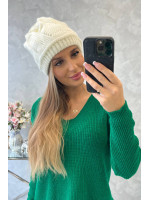 Women's cap Klarysa K393 (Šilko spalva)