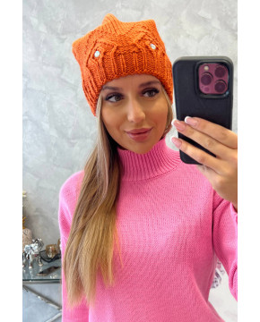 Women's cap Ramona K383 (Oranžinė)