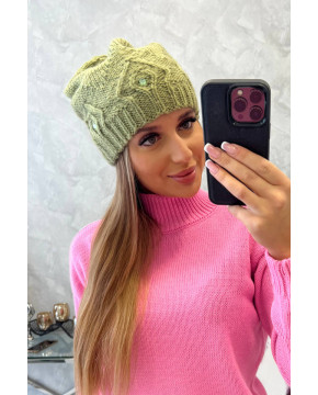 Women's cap Ramona K383 (Chaki)