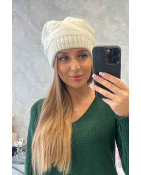 Women's cap Nastia K373 (Šilko spalva)