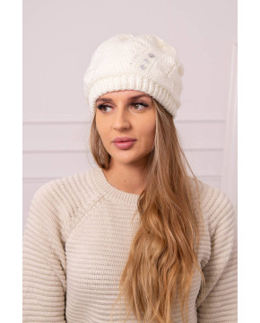 Women's cap Larisa K395 (Šilko spalva)