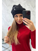 Women's cap Larisa K395 (Juoda)