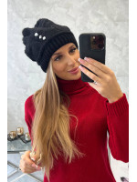 Women's cap Larisa K395 (Juoda)