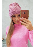 Women's cap Majka K376 (Tamsi) (Rožinė)