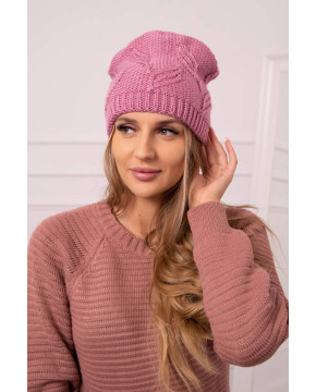 Women's cap Majka K376 (Tamsi) (Rožinė)