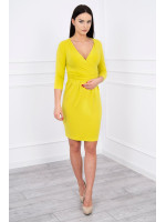 Suknelė su iškirpte nėščiosioms (Kivio spalvos)