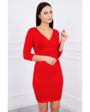 Suknelė su iškirpte nėščiosioms (Raudonos spalvos) Suknelė su iškirpte nėščiosioms (Raudonos spalvos)