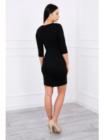 Suknelė su iškirpte nėščiosioms (Juodos spalvos)