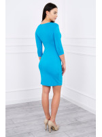 Suknelė su iškirpte nėščiosioms (Turkio spalvos)