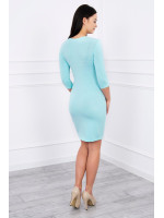 Suknelė su iškirpte nėščiosioms (Mėtos spalvos)