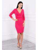 Suknelė su iškirpte nėščiosioms (Fuksijos spalvos)