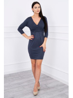 Suknelė su iškirpte nėščiosioms (Grafito spalvos)