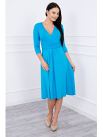 Suknelė su iškirpte nėščiosioms (Turkio spalvos)