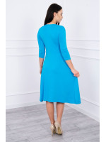 Suknelė su iškirpte nėščiosioms (Turkio spalvos)