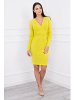 Suknelė su V formos iškirpte nėščiosioms (Kivio spalvos)