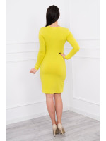 Suknelė su V formos iškirpte nėščiosioms (Kivio spalvos)