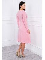 Suknelė su lengvai aptemta zona po krūtine (Šviesi)