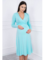 Suknelė su lengvai aptemta zona po krūtine (Mėtos)