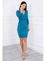 Suknelė su iškirpte nėščiosioms (Jūros spalvos)