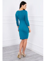 Suknelė su iškirpte nėščiosioms (Jūros spalvos)