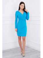 Suknelė su iškirpte nėščiosioms (Turkio spalvos)