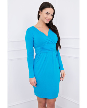 Suknelė su iškirpte nėščiosioms (Turkio spalvos) Suknelė su iškirpte nėščiosioms (Turkio spalvos)