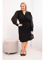 Elegantiška plus size dydžio suknelė