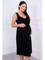 Suknelė su raišteliu nėščiosioms (Juoda)