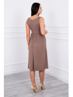 Suknelė su raišteliu nėščiosioms (Kapučino)