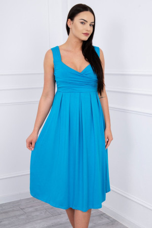 Suknelė su raišteliu nėščiosioms (Turkio spalva)