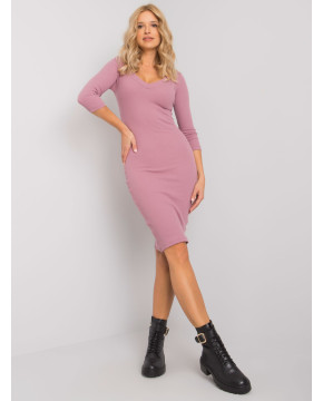 Aptempta suknelė moterims Rue Paris (rožinės spalvos)