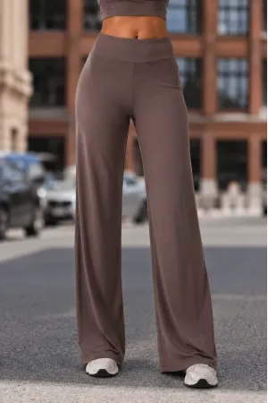 Moteriškos yoga kelnės (rusvos)