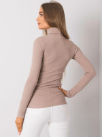 Moteriškas golfas Rue Paris (šviesiai rudos spalvos)