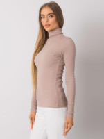 Moteriškas golfas Rue Paris (šviesiai rudos spalvos)