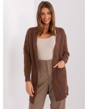 Kardiganas moterims (rudos spalvos)