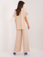 Laisvalaikio kostiumas moterims (smėlio)