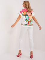 Veliūrinis laisvalaikio kostiumas moterims (baltas)