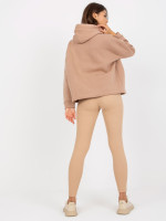 2 dalių moteriškas sportinis kostiumėlis (Smėlio spalvos)