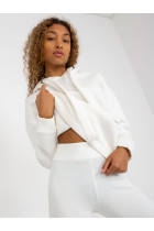 2 dalių moteriškas sportinis kostiumėlis (Baltos spalvos)
