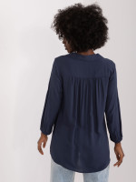 Marškinių tipo palaidinė moterims (mėlyna)