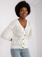  Kardiganas moterims Rue PARIS (Baltos spalvos)