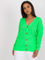  Kardiganas moterims Rue PARIS (ryškiai žalios spalvos)