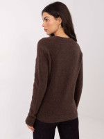 Megztinis moterims su alpakos vilna (ruda spalva)