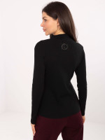 Moteriškas golfas (juodos spalvos)