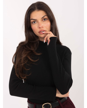 Moteriškas golfas (juodos spalvos)