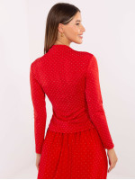 Puošni palaidinė moterims (raudona)