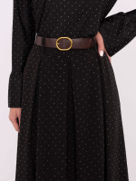 Proginė maxi suknelė moterims su blizgučiais (juoda)