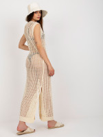 Vasarinė paplūdimio suknelė (Smėlio spalvos)